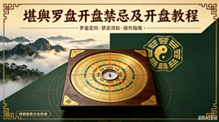 堪舆罗盘开盘禁忌及开盘教程 第三套